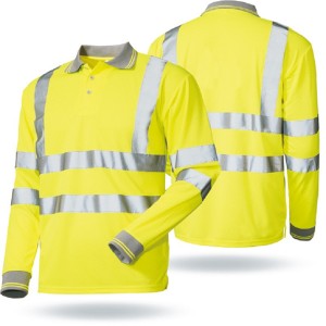 Safetywear 100% Polyester Safety Reflective Polo shirt