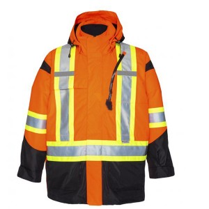 Man Winter Safetywear Bomber Jacket