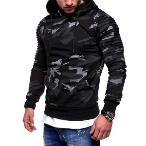 Men’s fashion camouflage hoodie