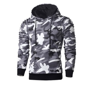 Men’s fashion camouflage hoodie