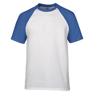Custom Logo 100% Cotton Raglan T shirt