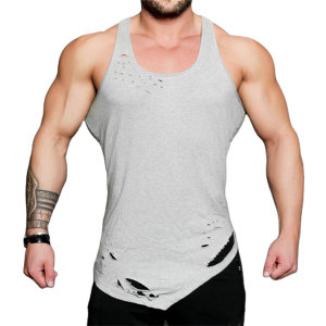 Men Gym Muscle Sleeveless Shirt Tank Tops