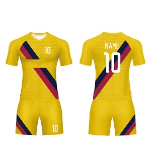Soccer jersey kit with custom