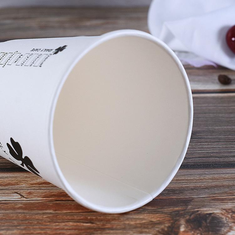 Custom logo double layer paper cup