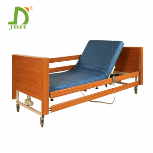 Electric motorized hospital bed