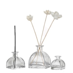 120ml glass aromatherapy reed diffuser bottle for interior decoration