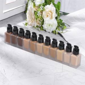 Flawless oil-free matte Liquid foundation Full coverage 20ml long lasting makeup foundation with SPF15
