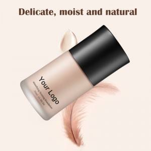 Wholesale Silky Liquid Foundation 8 colors Weightless 30ml with natural creamy texture and Moisturizing Formula