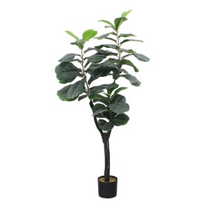 Hoge kwaliteit Faux Fiddle Leaf Fig Tree - Factory aritificial fiddle vijgenbomen en planten groothandel - JIAWEI