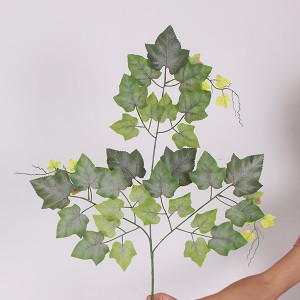 2020 Yiwu high quality wholesale decorative artificial grape branches and leaves
