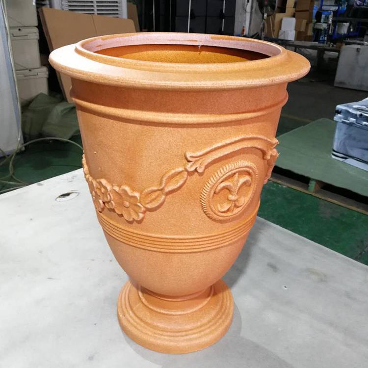 rotomolded plastic vase square nursery flower pot stands designs outdoor planters garden