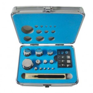 ASTM calibration weights set (1 mg-500 g) cylindrical shape