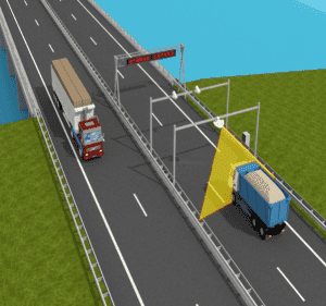 HIGHWAY/BRIDGE LOADING MONITORING AND WEIGHING SYSTEM