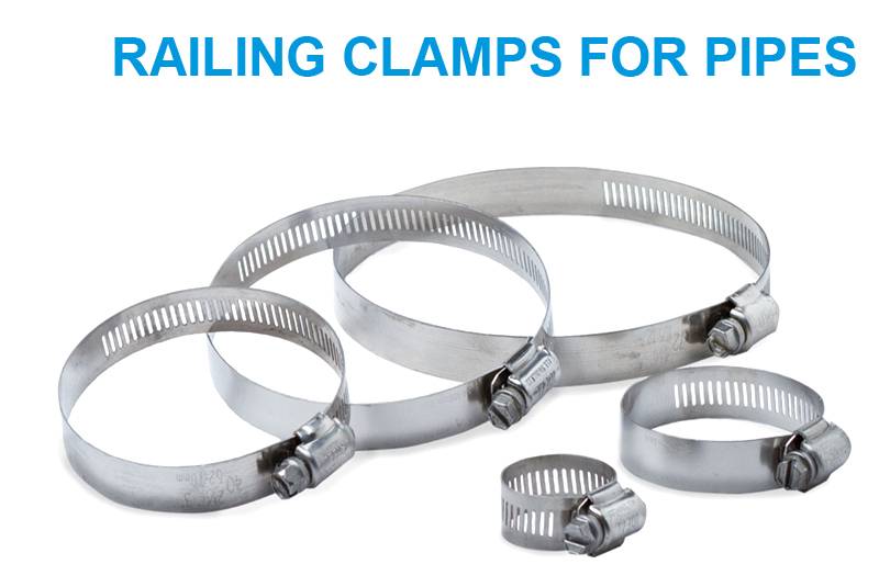 Railing Clamps for Pipes