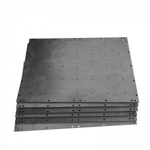 Graphite plate for electroplating