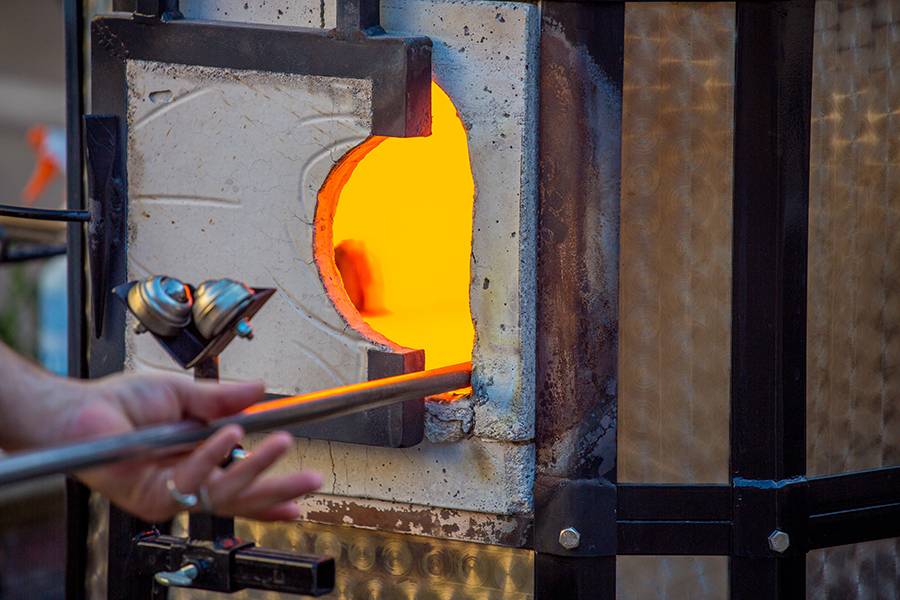 Industrial furnace heat treatment
