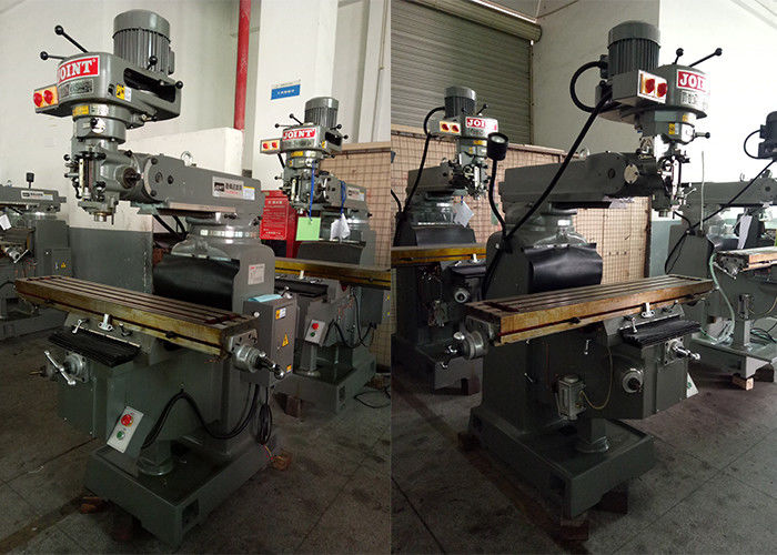 1270mm Automatic Table Turret Milling Machine With Three Axis Dovetail Way 3VA