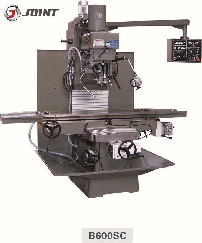 NT40 / 7.5HP Bed Type Turret Vertical Milling Machine Taiwan Original Milling Head Featured Image