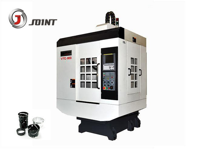Metal Cutting CNC Drilling And Tapping Machine , 3.7kw Spindle Motor Cnc Lathe Machine