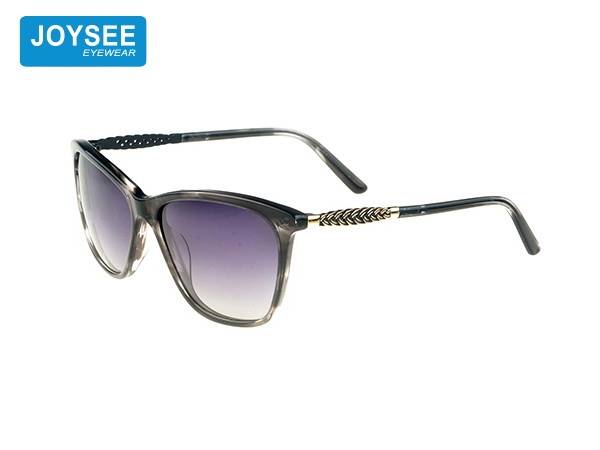 Joysee 2021 handmade acetate frame fiber with exquisite metal legs fashionable sunglasses high quality glasses