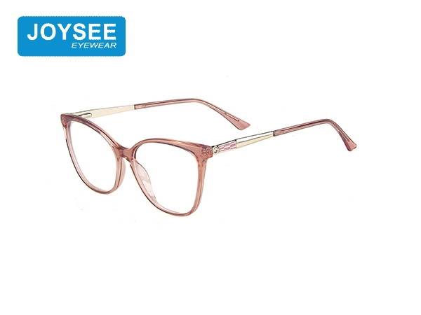 Joysee 2021 J51EP19016 the latest hand-made fashion frame with diamond metal leg glasses