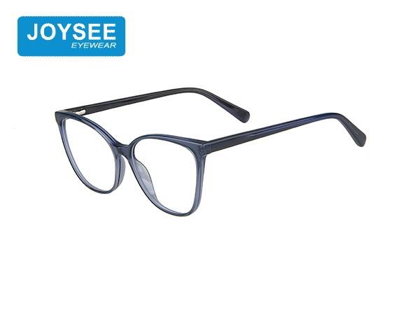 Joysee 2021 8074 latest hand-produced spot square glasses frame-transparent color style