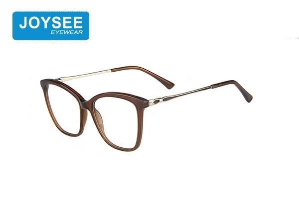 Joysee 2021 J51EP19017 the latest hand-made fashion frame with exquisite diamond metal leg glasses
