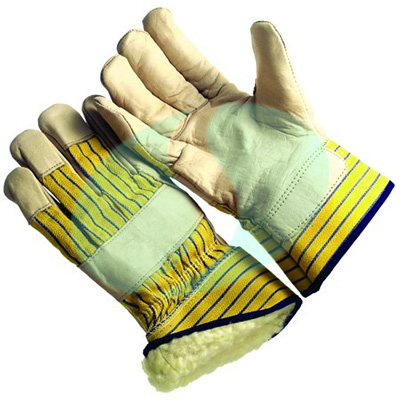 CAPL368 leather palm winter gloves Featured Image