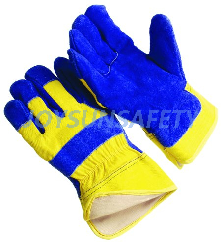 CBFL342 leather palm winter gloves