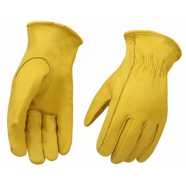 Heavy Duty Industrial Safety Gloves cowhide Leather Gloves Featured Image