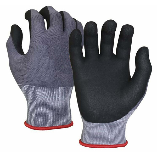 Ultra-Thin Nitrile Foam Grip Palm Coated Nylon Shell Work Glove Featured Image