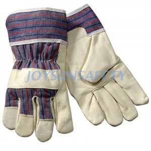 PA308 grain leather palm gloves