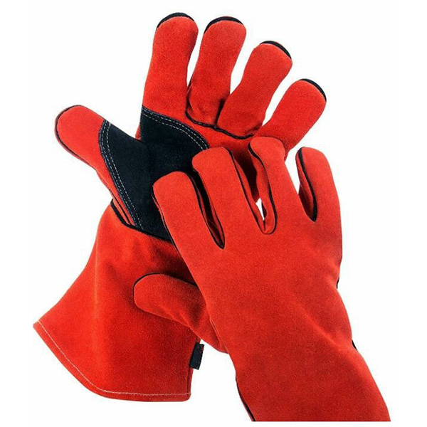 Labor Protection Long Leather Gloves Welding Safety Gloves Featured Image