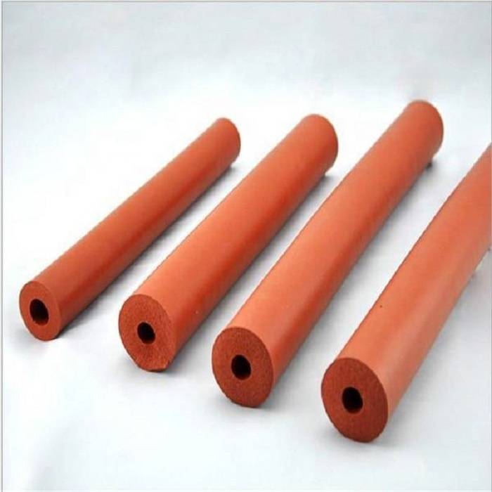 2020 High quality fire resistant silicone rubber foam strip silicone sponge tube