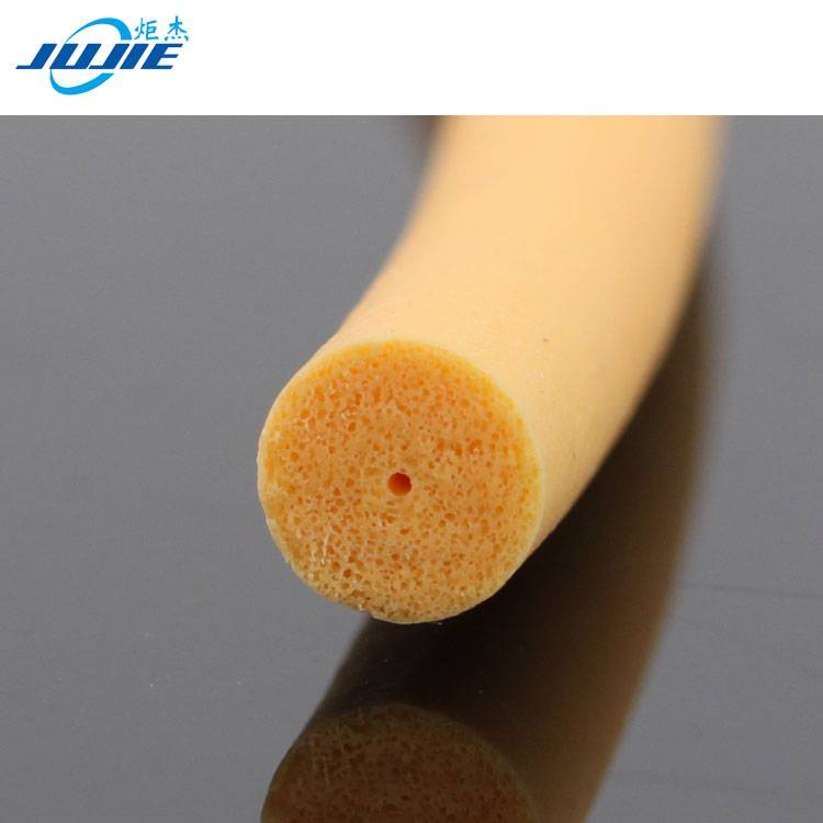 factory manufacture insulation open cell silicone foam tube Featured Image