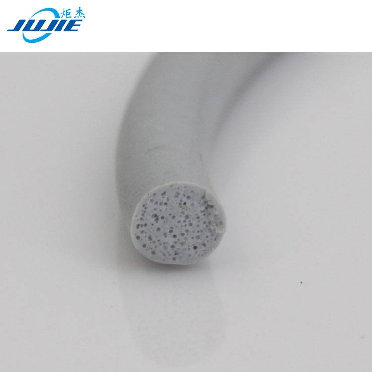 large diameter conductive silicone foam tube sponge tubing