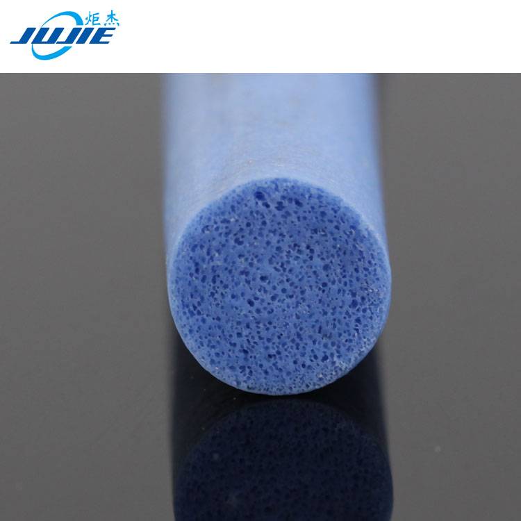 large diameter conductive silicone foam tube sponge tubing