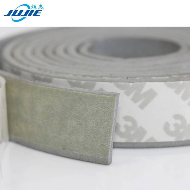 foamed adhesive rubber seal strip with 3m tape