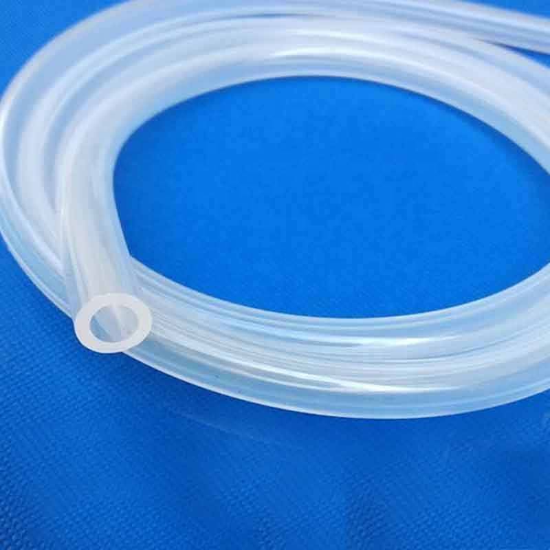 Flexible Extrusion Silicone tube Clear 2 color silicone hose for medical use