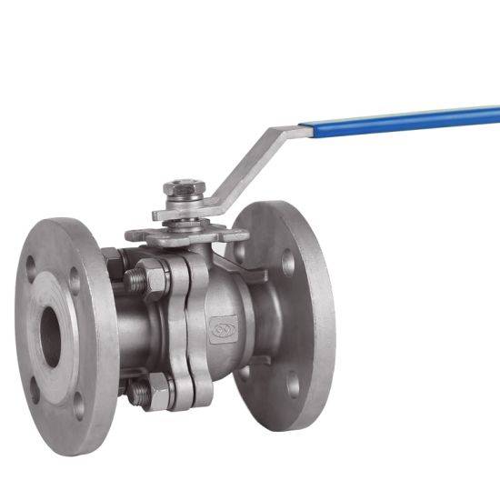 21/2" Inch Stainless Steel 316 2PC Flanged Ball Valve (DIN)