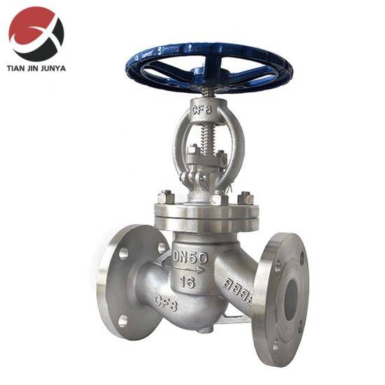 Tianjin Junya 2 Inch Stainless Steel Flange Globe Valve DN80 with Best Price