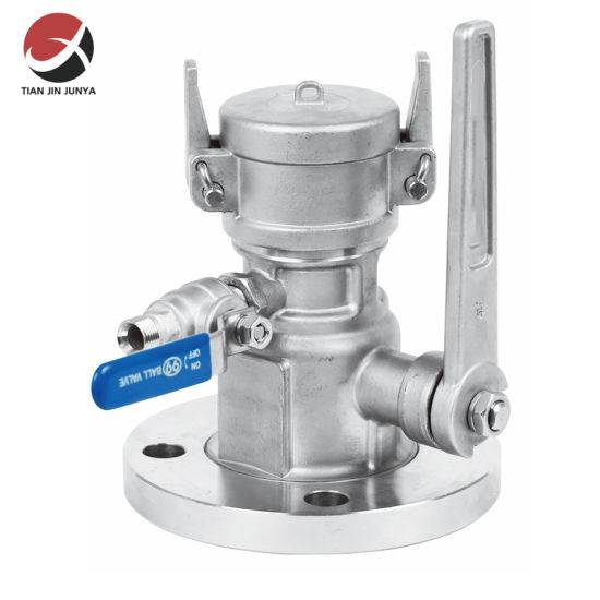 Stainless Steel 304 316liquefied Gas Tank Car Loading and Unloading Ball Valve, Dedicated to LNG Station, Tank Lorry Ball Valve