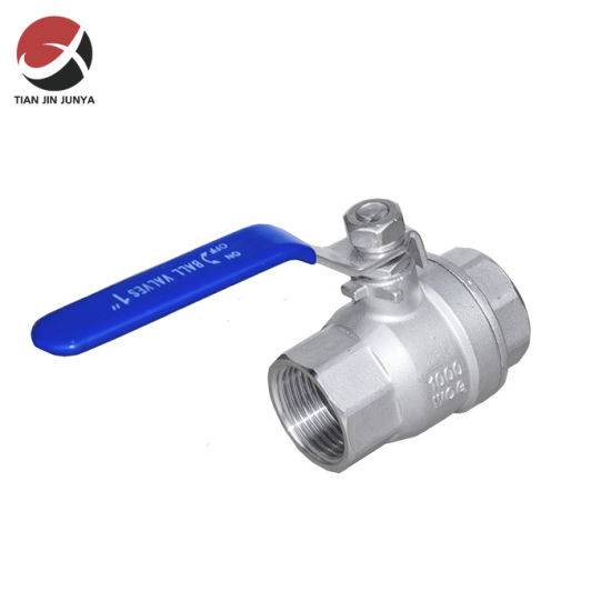 OEM Manual Operation Factory Direct DN25 100 50 1/2"Inch 1" Inch 11/2"Inch Stainless Steel 304 316 Thread 2 PCS 2 Pieces Ball Valve Plumbing Accessories