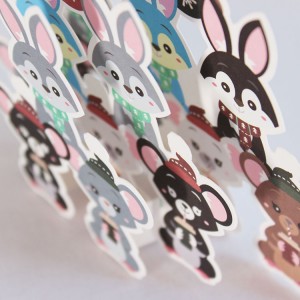 Custom Animals 3d Greeting Card For Kids