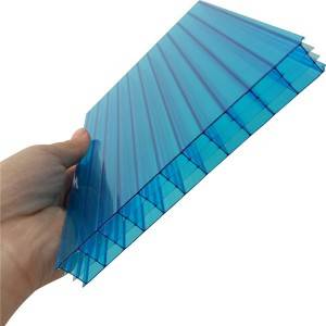 Lexan four Layer Multiwall 20mm Polycarbonate Roofing Sheet