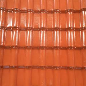Synthetic Resin Roofing Sheet Tile For Villa