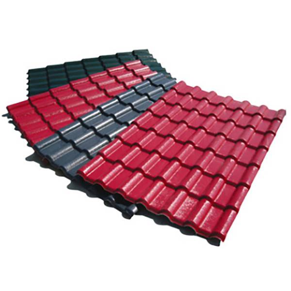 ASA Pvc Spanish Roofing TileSynthetic Resin Pvc Roof Sheet