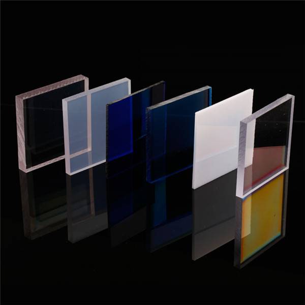 flat policarbonato panel 3mm uv solid polycarbonate sheet