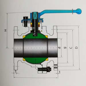 Ball Valve,Flanged Ends