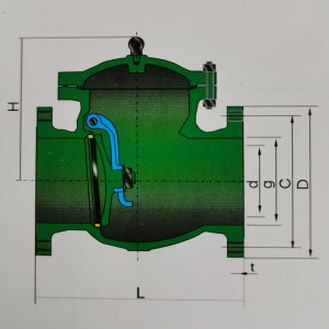 Swing Check Valve,Flanged Ends